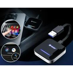 Adapter CarPlay i Android Auto Tracer CarLink PRO, czarny