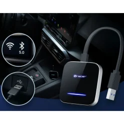 Adapter CarPlay i Android Auto Tracer CarLink PRO, czarny