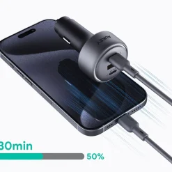Ładowarka samochodowa Aukey CC-P3, 100 W, do gniazda zapalniczki