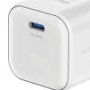 Ładowarka sieciowa Swissten GaN, USB-C PD, 20 W, biała