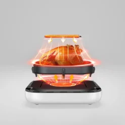 Air Fryer Frytkownica beztłuszczowa z okienkiem Mova AeroChef FD10 Pro, 1800 W, 6 l, biała