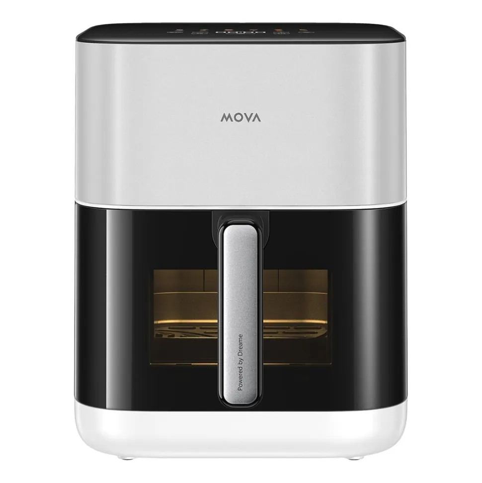 Air Fryer Frytkownica beztłuszczowa z okienkiem Mova AeroChef FD10 Pro, 1800 W, 6 l, biała