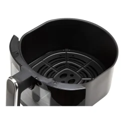 Air Fryer Frytkownica beztłuszczowa z okienkiem Hoffen, 1550 W, 5 l, czarna