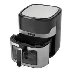 Air Fryer Frytkownica beztłuszczowa z okienkiem Noveen AF560, 1600 W, 6,5 l, czarny