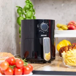 Air Fryer Frytkownica beztłuszczowa MPM MFR-12, 800 W, 2 l, czarna