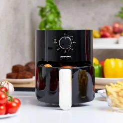 Air Fryer Frytkownica beztłuszczowa MPM MFR-12, 800 W, 2 l, czarna