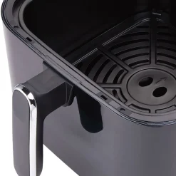 Air Fryer Frytkownica beztłuszczowa z okienkiem Hoffen, 1600-2000 W, 8 l, czarna
