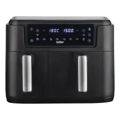 Air Fryer Frytkownica dwukomorowa Hoffen Expert, 2400 W, 3,5 l i 6 l, czarna