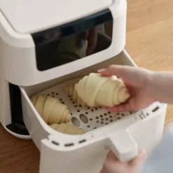 Air Fryer Frytkownica Olayks, 1500 W, 5 l, kość słoniowa