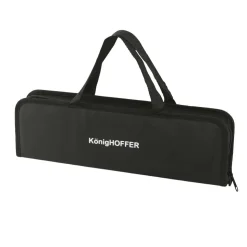Akcesoria do grilla Konighoffer BBQ Chef, 12 elementów, w etui, stal nierdzewna