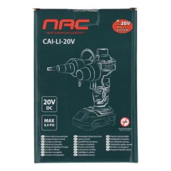 Akumulatorowa pompka body NAC CAI-LI-20V