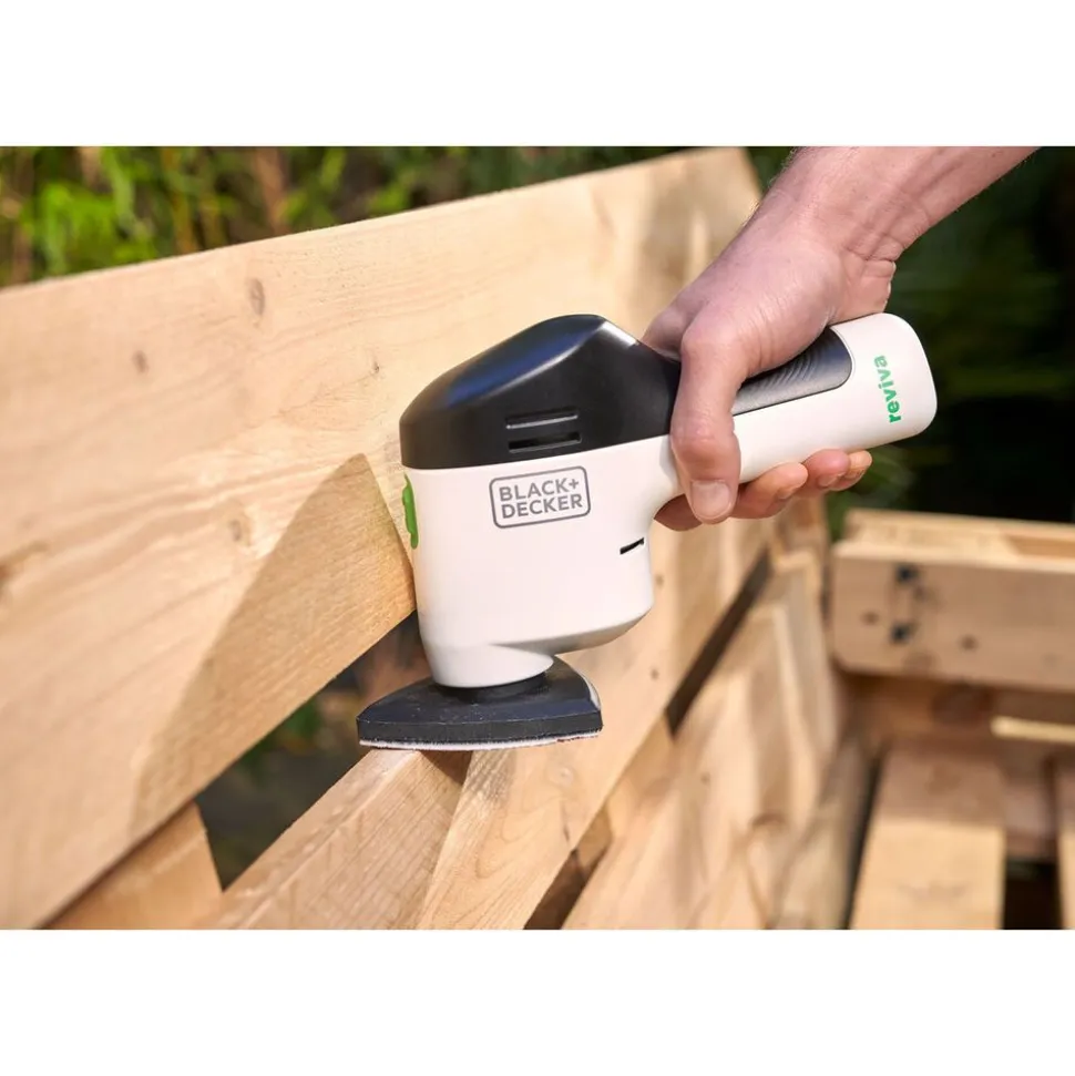 Akumulatorowa szlifierka do detali Black+Decker Reviva, 12 V
