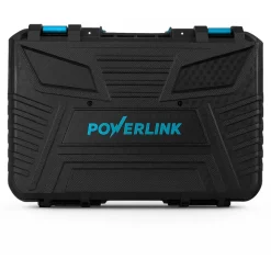 Akumulatorowa wiertarka udarowa z silnikiem bezszczotkowym Powerlink, 26 mm, 2x akumulator 4 Ah, z akcesoriami