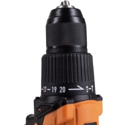 Akumulatorowa wiertarko-wkrętarka udarowa Niteo 20 V Max, 20 V, 45 Nm