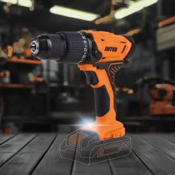 Akumulatorowa wiertarko-wkrętarka udarowa Niteo 20 V Max, 20 V, 45 Nm