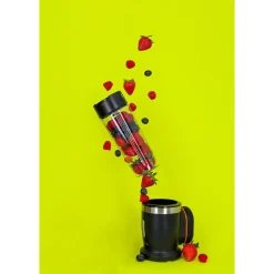 Akumulatorowy blender fitness MPM GoFree CMBL-02, czarny