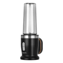 Akumulatorowy blender ręczny MPM GoFree CMBL-01, czarno-srebrny