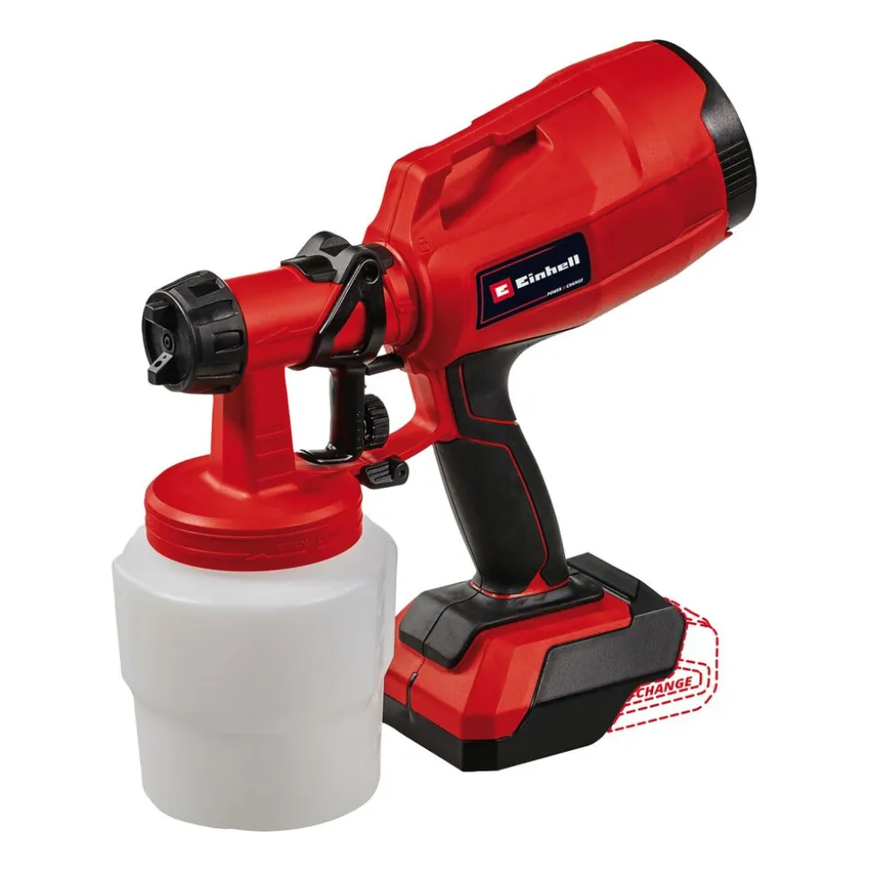 Akumulatorowy pistolet do malowania Einhell TC-SY 18/60 Li-Solo, 18 V