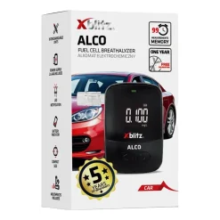 Alkomat elektrochemiczny Xblitz Alco, LCD