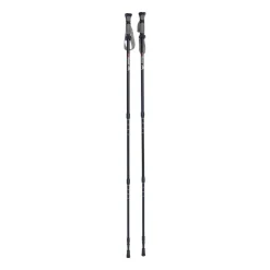 Aluminiowe kije trekkingowe HiMountain, 66-135 cm, czarno-szare