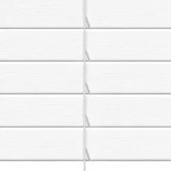 Żaluzja drewnopodobna Decoteam, 60 x 140 cm, biała tłoczona