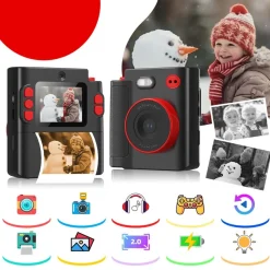 Aparat natychmiastowy dla dzieci Leting H600, z drukarką, czarny