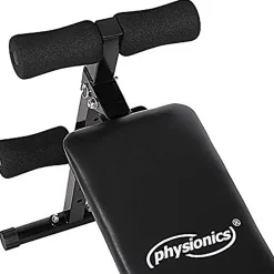Ławeczka treningowa Physionics, czarna