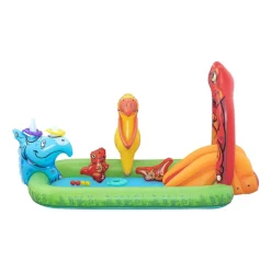 Basen dmuchany dla dzieci z placem zabaw Bestway, 241x140x137 cm, dinozaury
