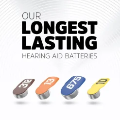 Baterie do aparatów słuchowych Energizer, 8 szt., rozmiar 312