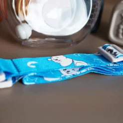 Bidon dziecięcy Kidnort Baer, 300 ml, beżowy