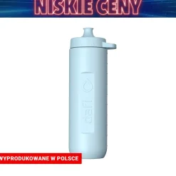 Bidon filtrujący Dafi Rush, 1 l, z wkładem filtrującym, dove blue