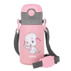 Bidon NOVEEN TB566 Pink Solid 300 ml, różowy