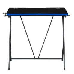 Biurko gamingowe Vilandy Gamer, 80 x 50 x 75 cm, czarne