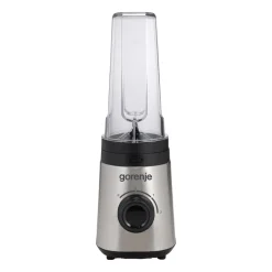 Blender fitness Gorenje BSM600E, 320 W, bidon 600 ml, srebrny