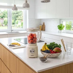 Blender kielichowy Hoffen, 600 W, 1,5 l, beżowy