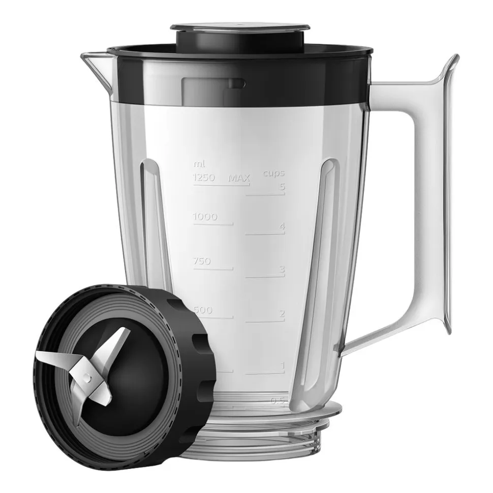 Blender kielichowy Philips HR2191/01, 600 W, czarny