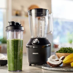 Blender kielichowy Philips HR2191/01, 600 W, czarny