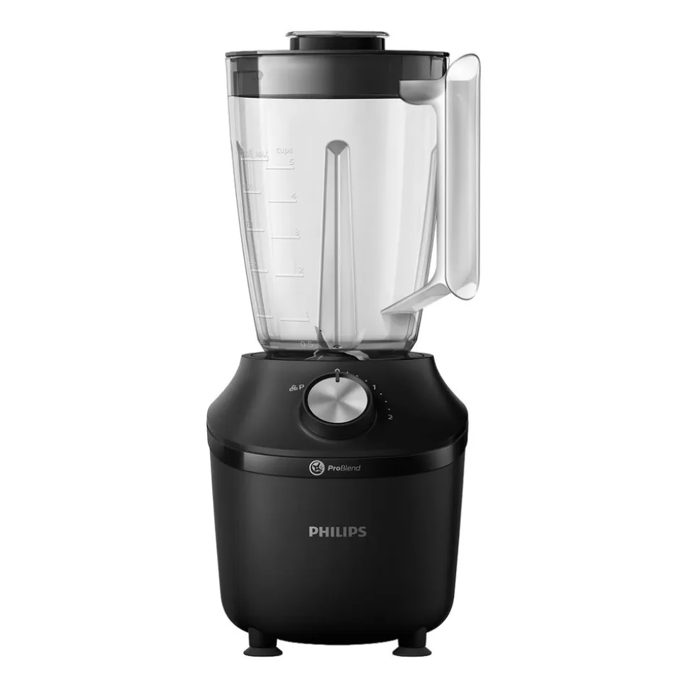 Blender kielichowy Philips HR2191/01, 600 W, czarny