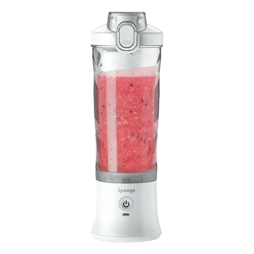 Blender kielichowy Sponge, 0,6 l, 150 W, bezprzewodowy, biały