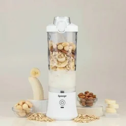 Blender kielichowy Sponge, 0,6 l, 150 W, bezprzewodowy, biały