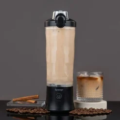 Blender kielichowy Sponge, 0,6 l, 150 W, bezprzewodowy, czarny