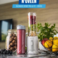 Blender Noveen Sport Mix & Fit SB230, szary