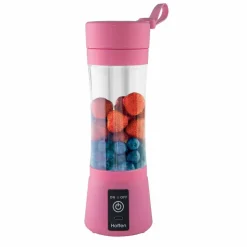 Blender przenośny Hoffen, 65 W, różowy