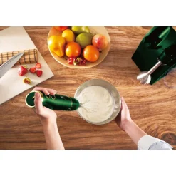 Blender ręczny BerlingerHaus Emerald, 500 W, z akcesoriami, zielony