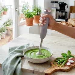 Blender ręczny BerlingerHaus BH/9612, 800 W, funkcja Turbo, taupe
