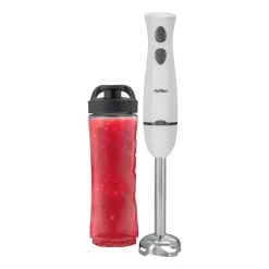 Blender ręczny Hoffen, 400 W, z bidonem, biały