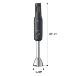 Blender ręczny Philips Seria 1000 HR2522/00, 500 W, funkcja Turbo, szary