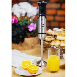 Blender ręczny z rozdrabniaczem Eldom BL220, 1200 W, z akcesoriami, czarny