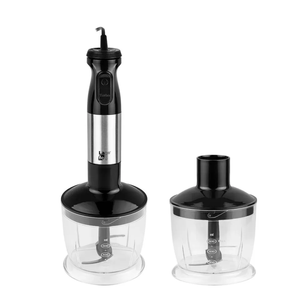 Blender ręczny z zestawem wielofunkcyjnym Lafe MultiBlend Pro, 1000 W, czarny