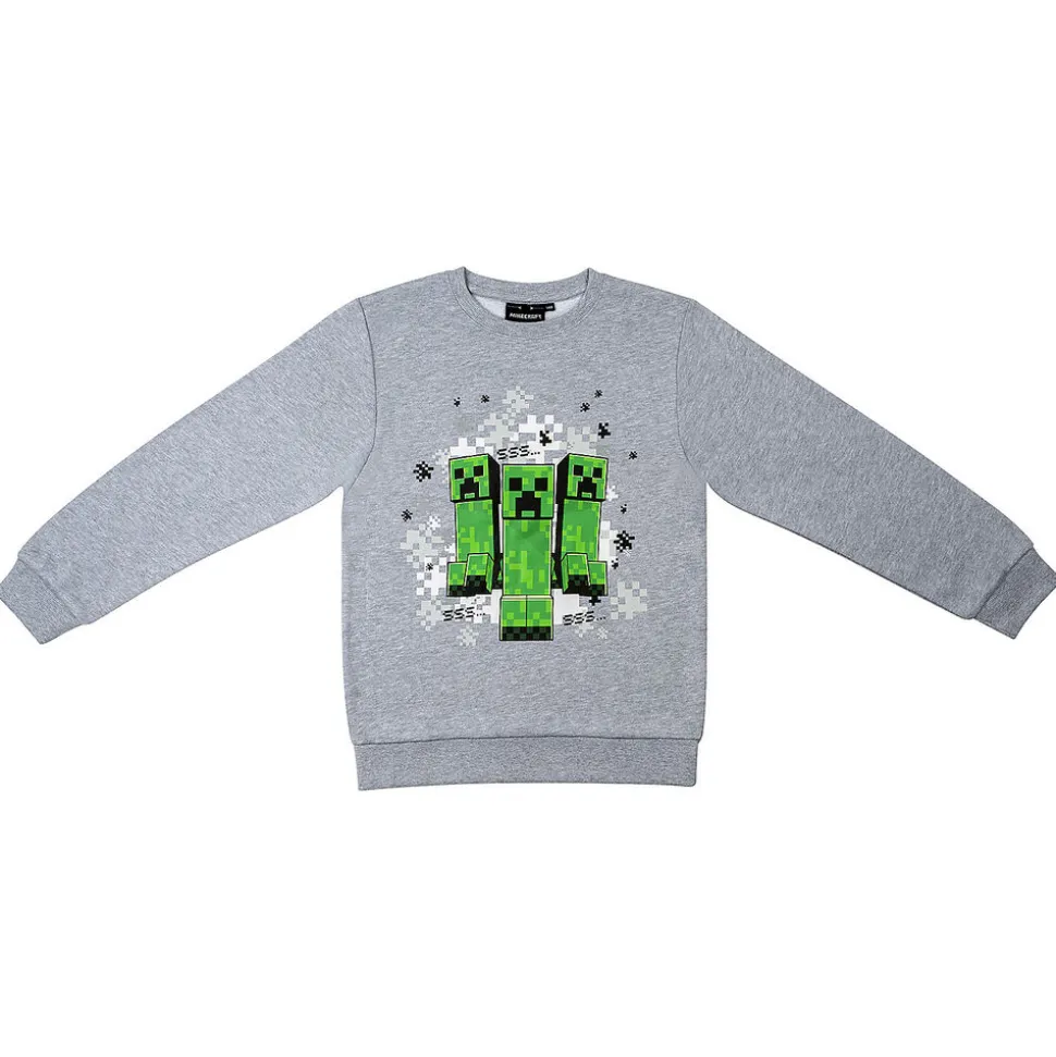 Bluza Minecraft, 152 cm, wzór Creeper 1, z długim rękawem